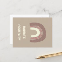 Positivité du rayonnement