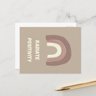 Carte Postale Positivité du rayonnement
