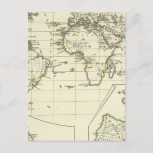 Carte Postale Possessions des Espagnols