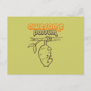 Carte Postale Possum génial