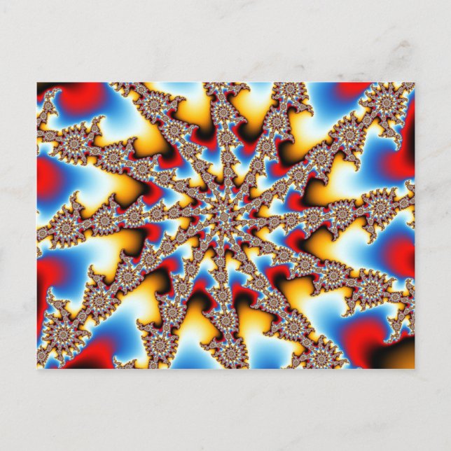 Carte Postale Post-cards rayés (Devant)