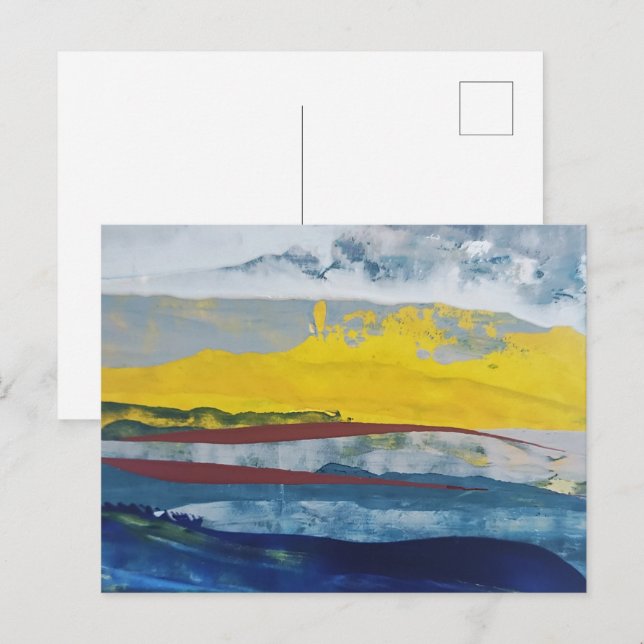 Carte Postale Postal Amancer Monticelli Art (Devant / Derrière)