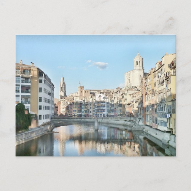 Carte Postale Postal de la ciudad de Girona. (Devant)