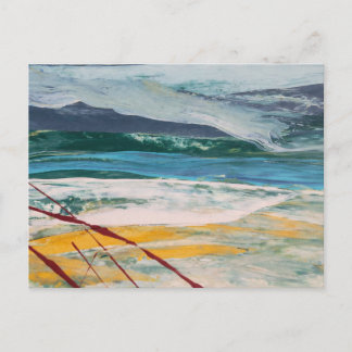 Carte Postale Postal Green Sea 