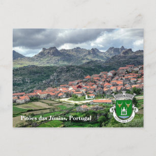 Carte Postale Postal Pitoes das Junias Modelo 2