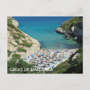 Carte Postale postal tu Perces de Majorque