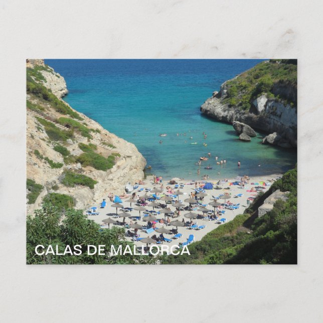Carte Postale postal tu Perces de Majorque (Devant)