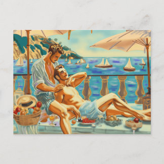Carte Postale Postal verano lgbt
