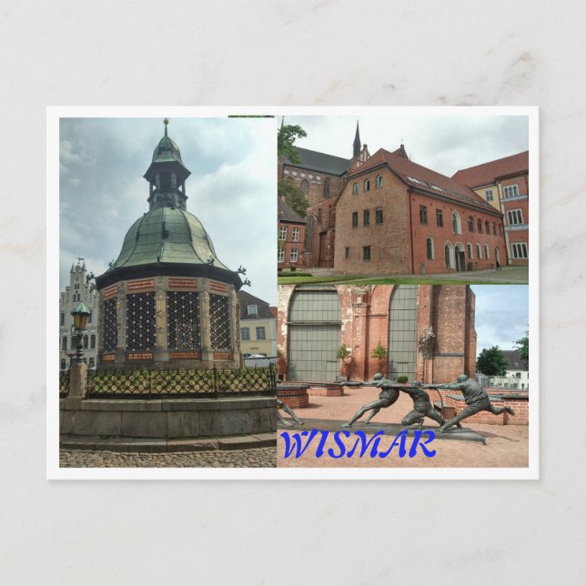 CARTE POSTALE POSTAL WISMAR (Devant)