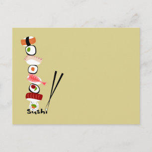 Carte Postale postalsushi1