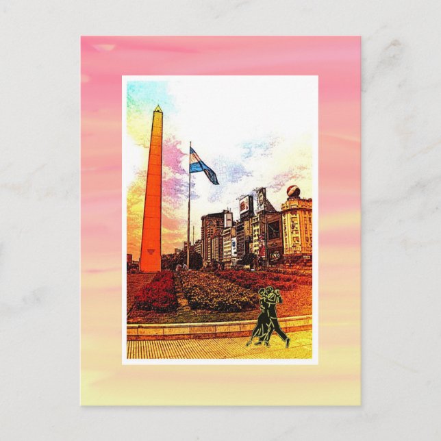 Carte Postale Postcard Buenos Aires Argentina (Devant)