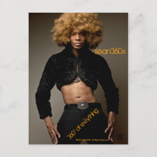 Carte Postale POSTcard GLAM GOLD