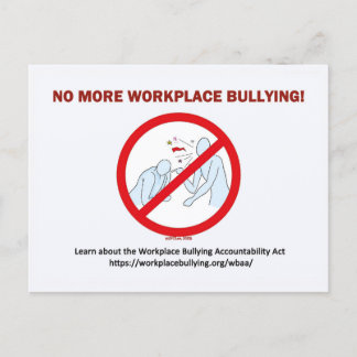 Carte Postale Postcard-NoMore Workplace Bullying