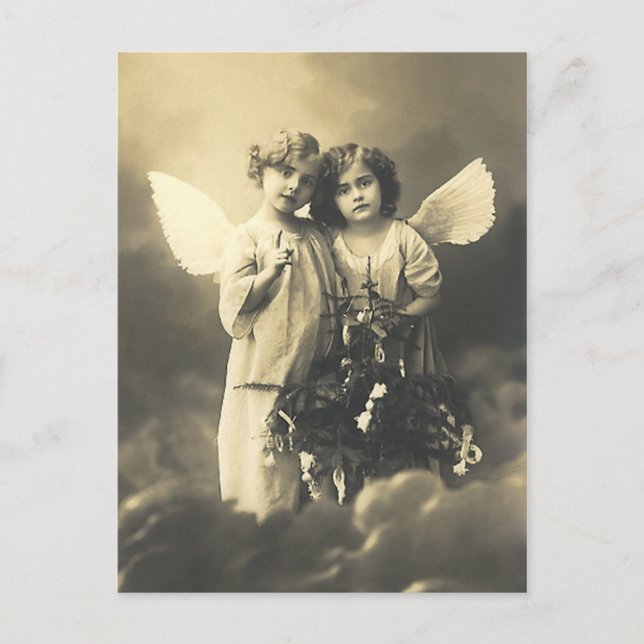 Carte Postale Postcard vintage angels (Devant)