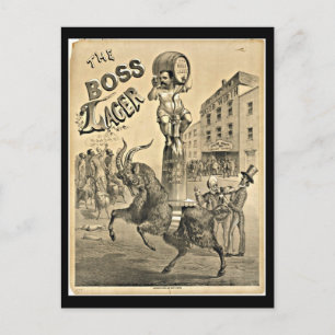 Carte Postale Postcard-Vintage Boston Artwork-40