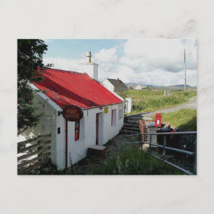 Carte Postale Poste, Balallan, île de Lewis, Écosse