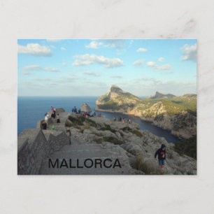 Carte Postale poste Cabo de Formentor, en Majorque