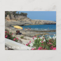 poste de Calas de Mallorca, playa