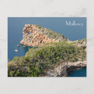 Carte Postale Poste de Sa Foradada en Deià, Majorque