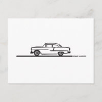 Poste rigide Chevy 1955