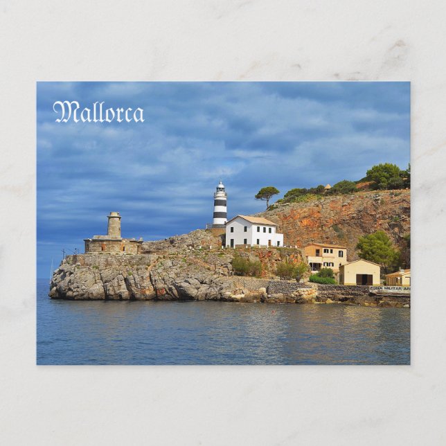 Carte Postale poste Soller-Sa Calobra desde el mar en Mallorca (Devant)
