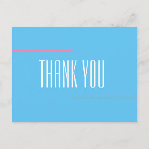 Carte Postale Poste Tarjeta - Merci - Personnalisé