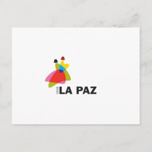 Carte Postale Poste Tarjeta Vive La Paz
