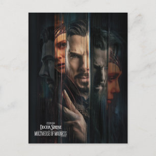 Carte Postale Poster alternatif de Doctor Strange & Scarlet Witc