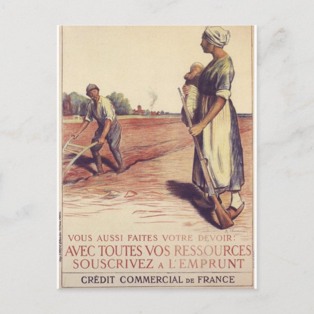 Carte Postale Poster Avec Toutes Vos Ressources Propaganda (Devant)