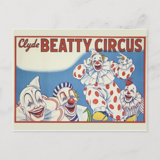 Carte postale Poster Circus (Devant)