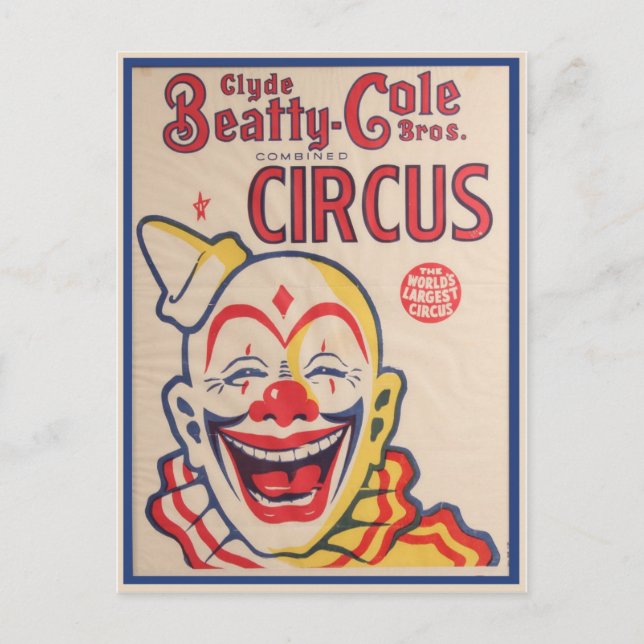 Carte postale Poster Circus (Devant)