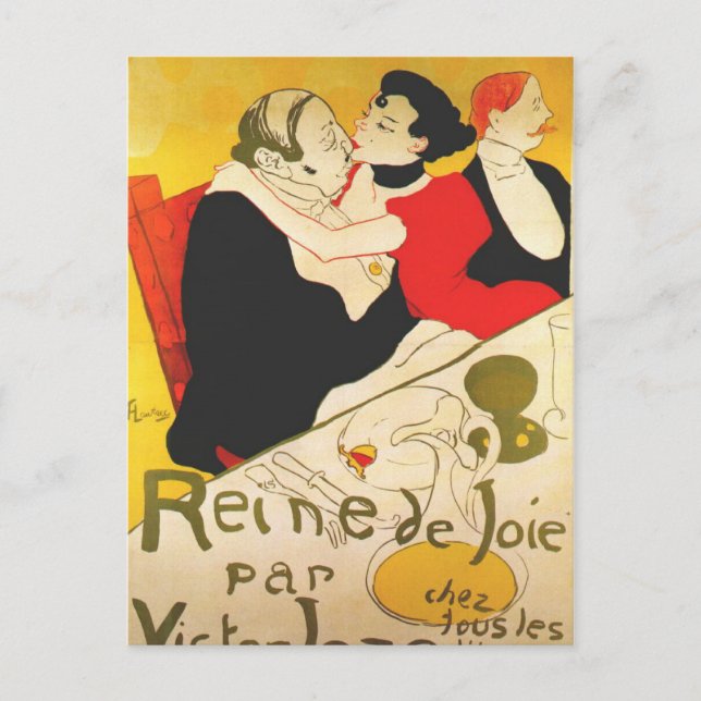 Carte Postale Poster d'art Toulouse Lautrec (Devant)