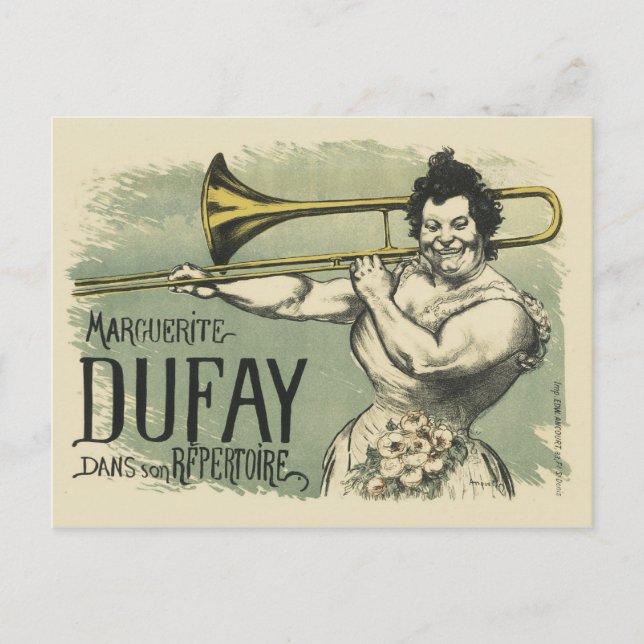 Carte Postale Poster d'art Toulouse Lautrec (Devant)