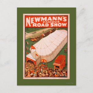 Carte Postale Poster de la célèbre tente magique de Newmann