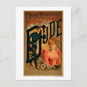 Carte Postale Poster de la comédie "Dude" de Harry Montague