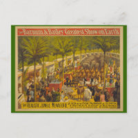 Poster de la ménagerie de la Jungle à Olympia Circ