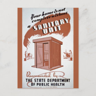 Carte Postale Poster de l'APE Outhouse