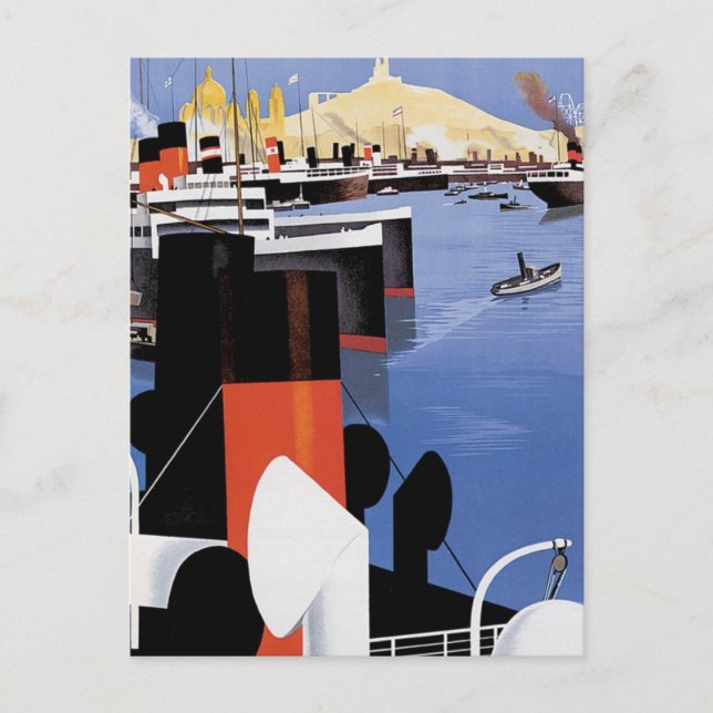 Carte Postale Poster de Marseille (Devant)
