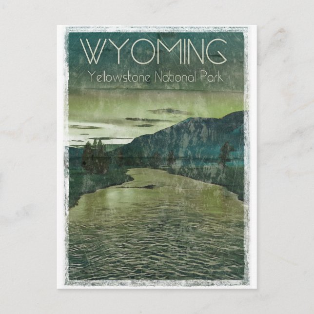 Carte Postale Poster de Yellowstone (Devant)