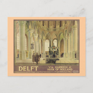 Carte Postale Poster Delft LNER
