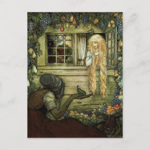 Carte Postale Poster des Magiciens Cape John Bauer