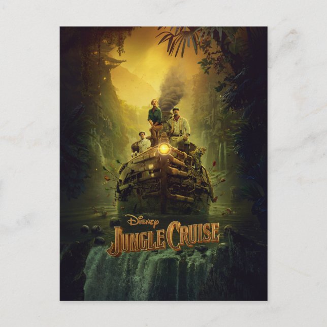Carte Postale Poster du film Jungle Cruise (Devant)