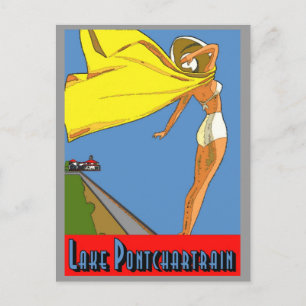 Carte Postale Poster du lac Pontchartrain