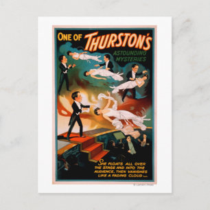 Carte Postale Poster magique des mystères étonnants de Thurston