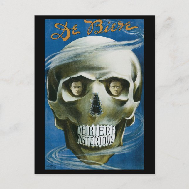 Carte Postale Poster magique vintage, De Biere le mystérieux (Devant)