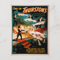 Poster magique vintage Thurston