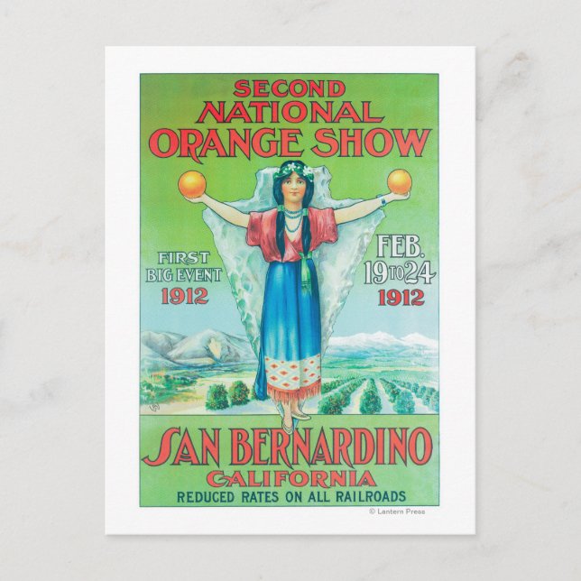 Carte Postale Poster National Orange Show #4 (Devant)