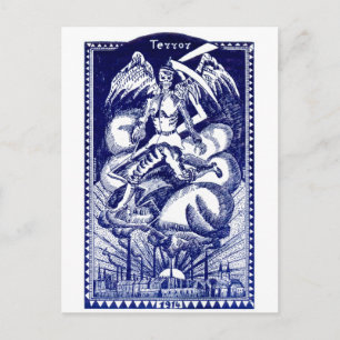 Carte Postale Poster néerlandais anti-guerre WWI