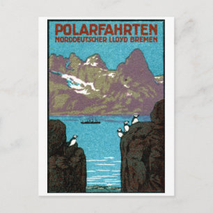 Carte Postale Poster Ocean Liner 1910