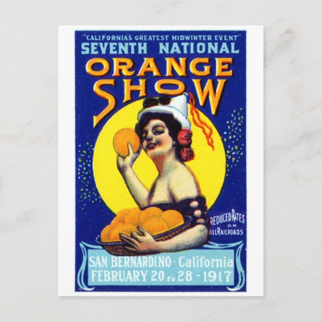 Carte Postale Poster San Bernardino 1917 (Devant)